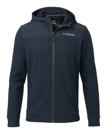 Solitude Knit Hoodie | Steel Blue