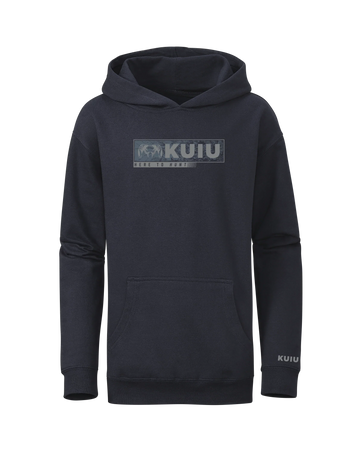 Youth Here to Hunt Gritstone Hoodie | Navy