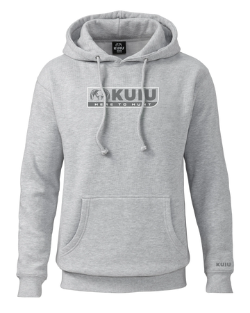 KUIU Here to Hunt Hoodie | Heather Grey