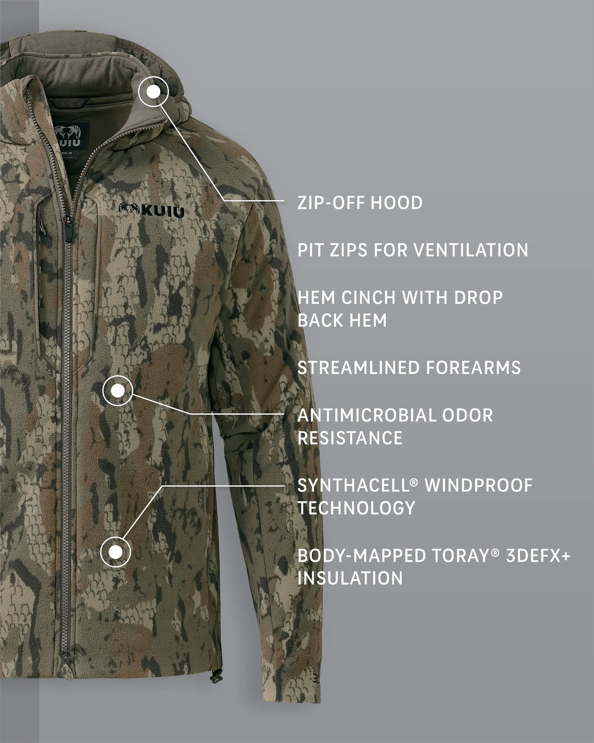 KUIU Proximity Hooded Insulated Jacket | Veros