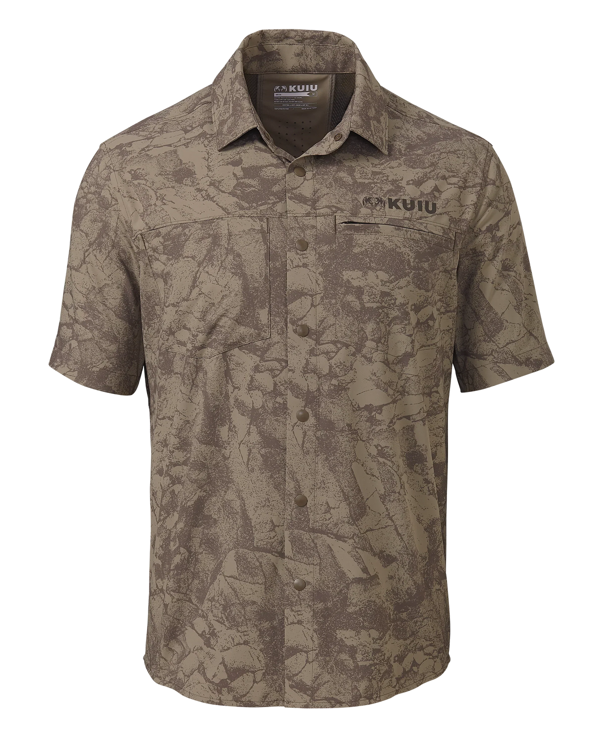 Mesa Vented SS Snap Shirt Gritstone | Silt Gritstone
