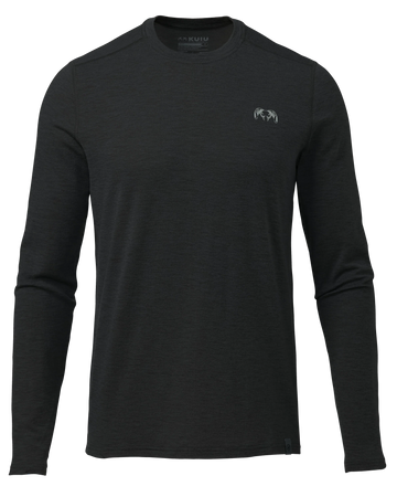 ULTRA Merino 120 LT LS Crew-T | Black