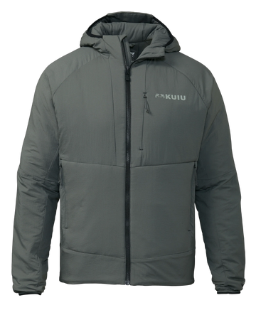 Kenai Hooded Jacket | Gunmetal
