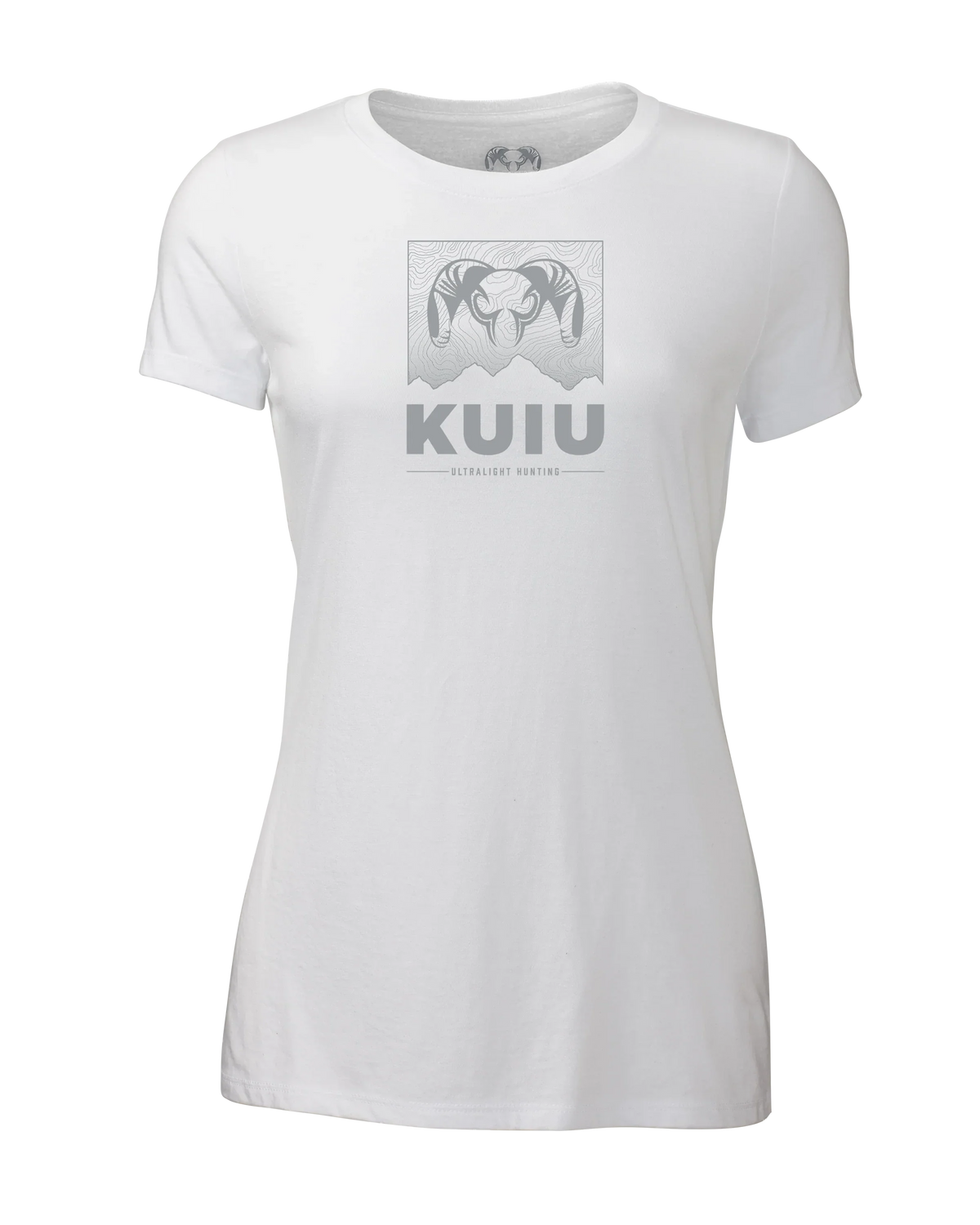 Women's Topo Mountain T-Shirt | White