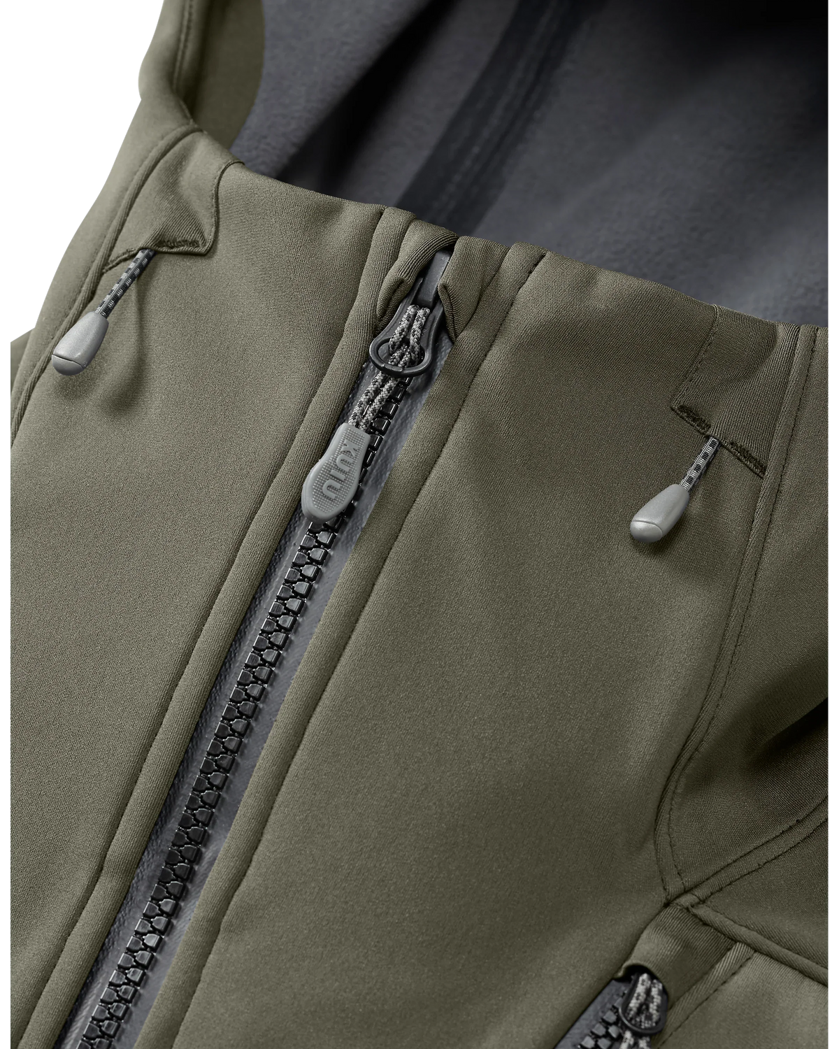 Axis Hybrid Hooded Jacket | Ash