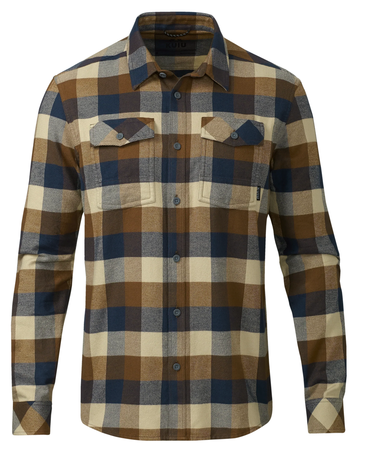 Field Flannel Shirt | Saddle Trio