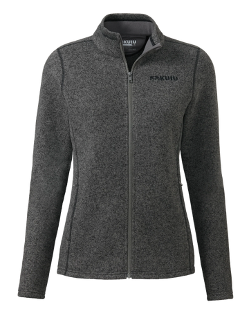 Women's Base Camp Full Zip Sweater | Charcoal Heather