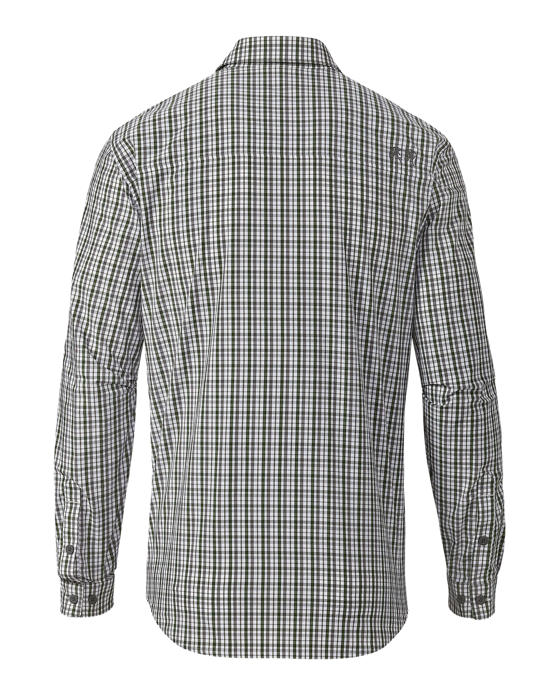 Borrego LS Shirt | Mini Cross Check Verde Plaid
