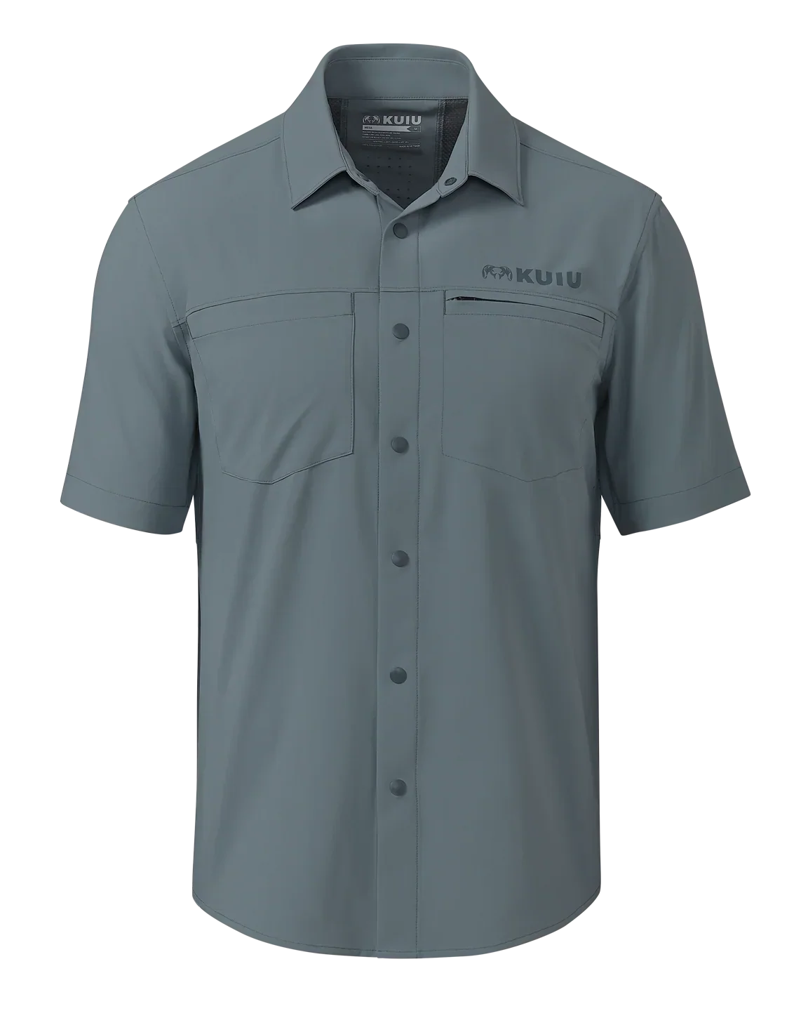 Mesa Vented SS Snap Shirt | Slate