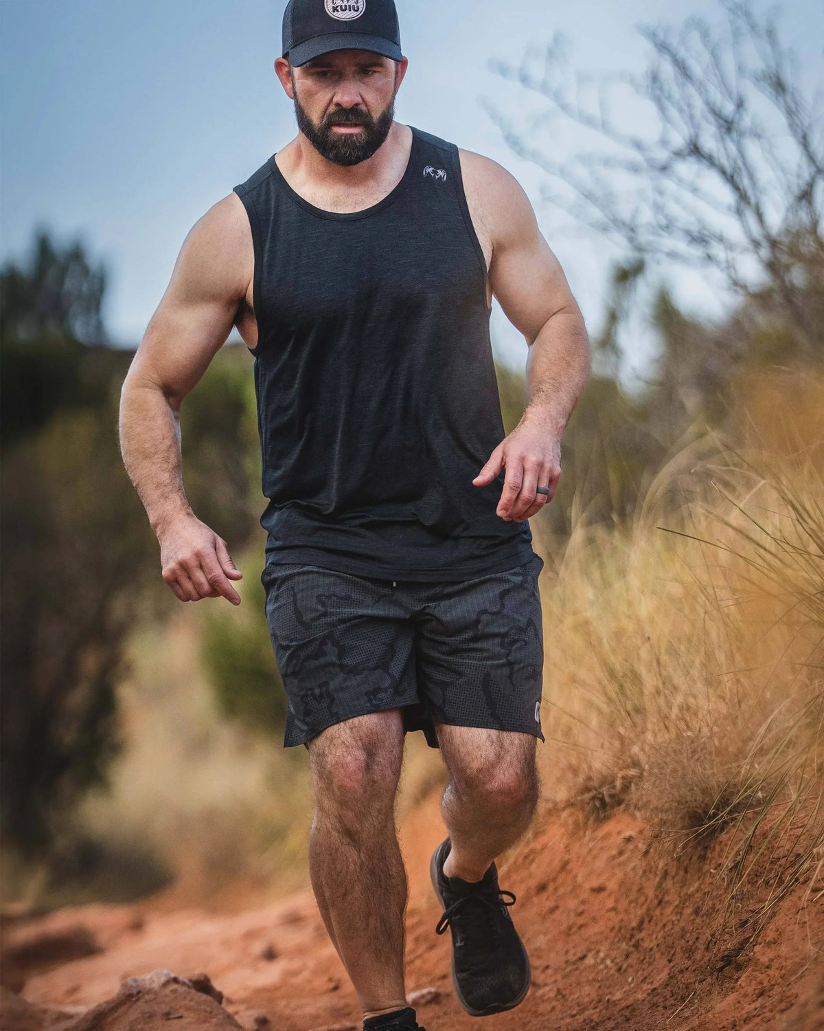 EnduroMesh Tank | Midnight Blue Heather