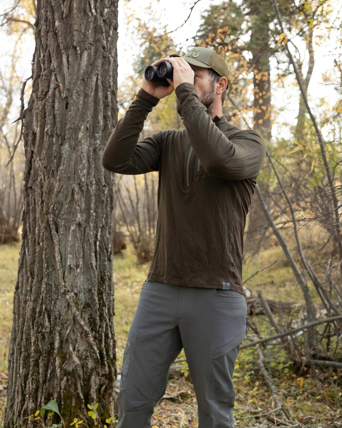 ULTRA Merino 145 Zip-T Hunting Shirt | Gunmetal