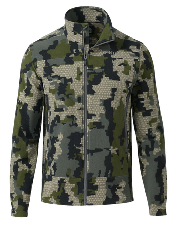 Border Fleece Full Zip | Verde